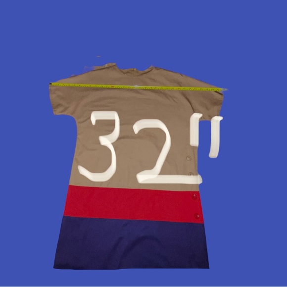 Caron Chicago vintage Zipper back Dress.size 10. - Picture 11 of 15